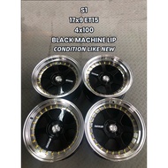 USED RIM S1 17 INCH 9JJ FOR VIOS ALZA ALMERA YARIS HONDA HATCHBACK CITY JAZZ