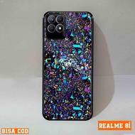 Fuu Store 2023 Trendy Realme 8i Case - Fashion Patterned Silicone Cover - Protective Softcase for Re