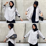 KEMEJA LINEN OVERSIZE SHIRT OVERSIZE KEMEJA POLOS SHIRT POLOS KEMEJA LINEN WANITA Belum Ada Penilaia