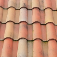1 PC Tropical TERREAL ROMANE EVO CASTEL T3R5 Clay Roof Tile Roofing Light Weight Atap Genting Tanah