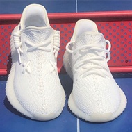 Pure white ice cream coconut 350 couple summer breathable all-match mesh shoes sports and leisure really explosive men