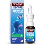 betadine nasal spray BETADINE Cold Defense Nasal Spray 20mL