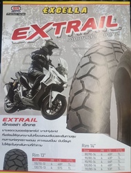 ยางนอก กึ่งวิบาก EXTRAIL ยี่ห้อ EXCELLA มีทั้งขอบ 13-14
