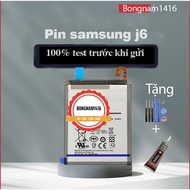 Pin thay cho sam Galaxy A6 J6 J8 2018 A600 J600 J800 EB-BJ800ABE Tặng Kèm Bộ Sửa Và Keo Dán Bongnams