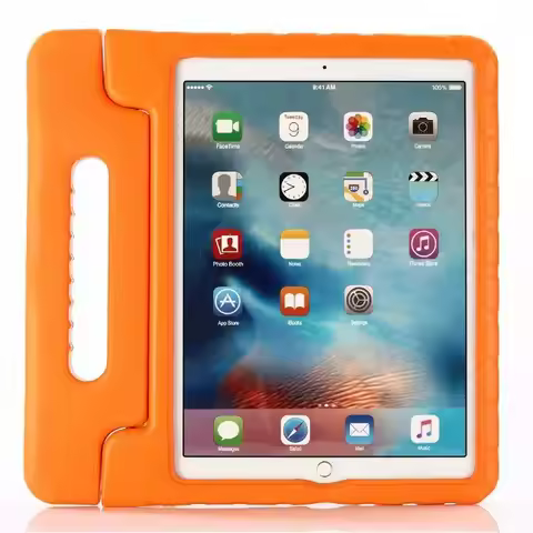For ipad pro 12.9 2016 2017 EVA Foam Shockproof For ipad pro 12.9 Funda Coque Children Kids Handle S