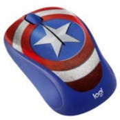 Logitech M238 MARVEL Collection Wireless Mouse - Captain America