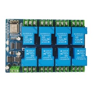 Aideepen อุปกรณ์จ่ายไฟ DC7-28/5V ESP8266 WIFI 8ช่อง30A โมดูลรีเลย์ ESP-12F บอร์ดพัฒนา