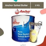 Termurah Anchor Salted Butter 2KG / Anchor Butter / Mentega Anchor
