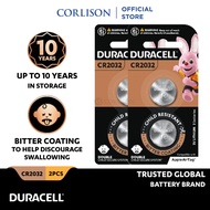 [Bundle of 2] Duracell Specialty CR2032 Lithium Coin Battery 3V, pack of 2