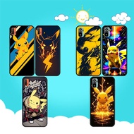 soft black Redmi 8 8A 9 9A 9C 9T 9C NFC S2 10 K50 K50 pro Pikachu2 phone case