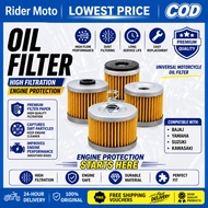 【Smart Choice】1101@ Motorcycle Engine Oil Filter for Yamaha Suzuki Kawasaki Bajaj