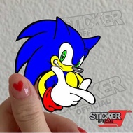CB69, Sonic stickers, Sonic cartoon, anime, hp, motorbike