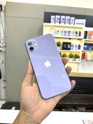 iPhone 11 128GB Purple Bekas Fullset Resmi iBox
