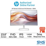 HP Series 5 23.8 inch FHD Monitor - 524sf (94C18AA) / 27 inch FHD Monitor - 527sf (94F45AA)