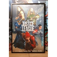 Justice League Banner Frame 60 x 90cm