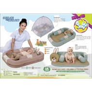 Baby Joy Kasur Bayi Kolam (Bumper bisa dilipat) + Kelambu Little Roo Series - BJK4021