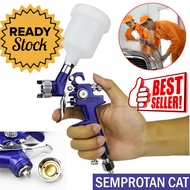 Professional Spray Gun Nozzle HVLP Airbrush Air Brush 125ml Tabung Atas Alat Semprot Semprotan Cat C