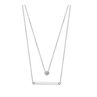 Vivere Rosse Equity Necklace