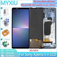 6.1'' For Sony Xperia 5 V LCD Display Touch Screen XQ-DE54 LCD With Frame Digitizer Panel Assembly R