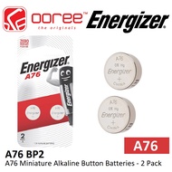 ENERGIZER MINIATURE ALKALINE A76 1.5V BATTERIES BATTERY - 2PCS (A76BP2)