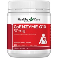 Healthy Care CoQ10 50mg 200 Capsules