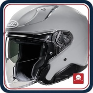 HJC HELMETS (HJC Helmets) motorcycle helmet, jet type, open face, built-in sun visor, ventilation, r