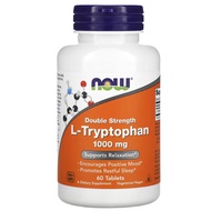 now Foods L-Tryptophan Double Strength 1,000 mg 60 Tablets