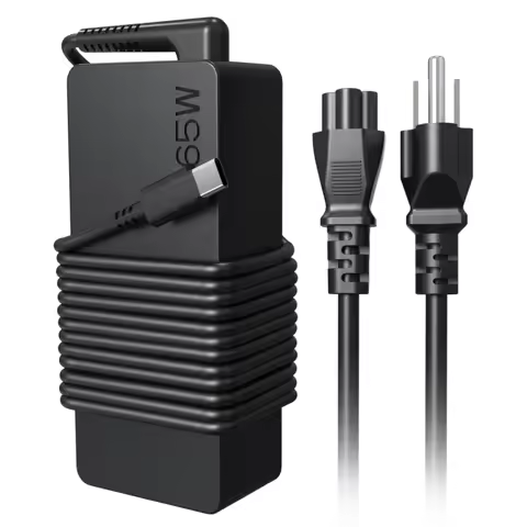 Universal Laptop Charger 65W USB-C For Lenovo Thinkpad/Yoga,HP,Dell,Asus,Samsung,Acer,Google Series 