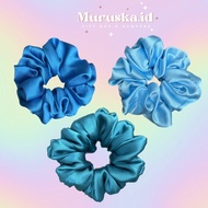 BLUE AESTHETIC HAIR TIE SCRUNCHIE