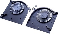 Replacement CPU and GPU Cooling Fan for Dell Alienware M17 R3 R4 0H5TYJ 0CNV63 DC28000ROSL EG50061S1