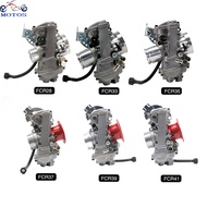 YC MOTOS FCR28 31 33 35 37 39 40 41Mm Keihin FCR คาร์บูเรเตอร์ KTM มอเตอร์แข่งเพิ่มพลังงาน30%