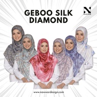 Nawwar Design - Tudung Sarung Zorro Geboo SilK Diamond ( Saiz L/XL/XXL )