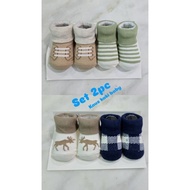 Baby socks set 2pcs/baby boy socks/Newborn socks 0/3 months
