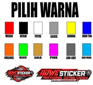 sticker mobil pick up GRAND MAX desian