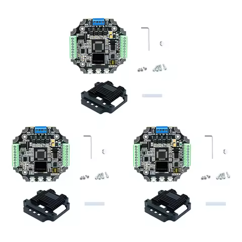 Superior-3X MKS SERVO57D CAN MB PCBA NEMA23 Closed Loop Stepper Motor Driver CNC 3D Printer For Gen 