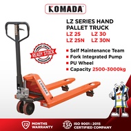 KOMTEC(DF LZ SERIES)3 Ton Hand Pallet Truck Hand Truck Hand Pallet Jack Hand Jack Hydraulic Forklift