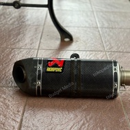 Silencer Knalpot Racing Akrapovic Slovenia Carbon ORIGINAL 2019
