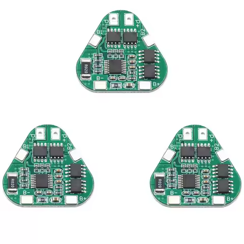 FULL-3X 3S 12V 18650 Lithium Battery Protection Board 11.1V 12.6V Overcharge Over-Discharge Protect 