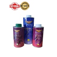 ADLER 821-86 MS Top Clear + ADLER 912-71 MS Hardener Fast/912-74 MS Hardener