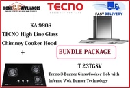 TECNO HOOD AND HOB FOR BUNDLE PACKAGE ( KA 9808 &amp; T 23TGSV ) / FREE EXPRESS DELIVERY