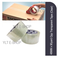 48MM x 90yard Opp Transparent Tape (Clear)