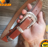 Very Nice Classic Cowboy Belt And Buckle