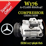 MERCEDES-BENZ W176 A-CLASS 2014-2020 YEAR 6SAS14C CHINA NEW COMPRESSOR/ KOMPRESOR (CAR AIRCOND SYSTE