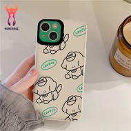 Lovely puppy-shaped square edge camera protection case for iphone 6/8/7/plus/x/xr/xsmax/11/12/13/14 