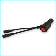 UTAKEE Universal Car Charger Extension Cable Cord  Lighter to Double DC5521