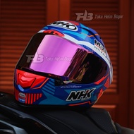 NHK GPR TECH STREET HELMET VISOR | IRRIDIUM COLOR | Helmet visor