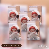 🔥พร้อมส่ง🔥 กล่องใส PPMT SP ตู้ใส่โมเดล skullpanda กล่องใส่ baby ประกอบเองได้ ซ้อนทับได้ กันฝุ่10.8X7