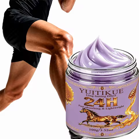 YUITIKUE 24H Horse Oil Bee Honey Body Cream 100g Fast Absorbing Lightweight Long Lasting Moisturizin