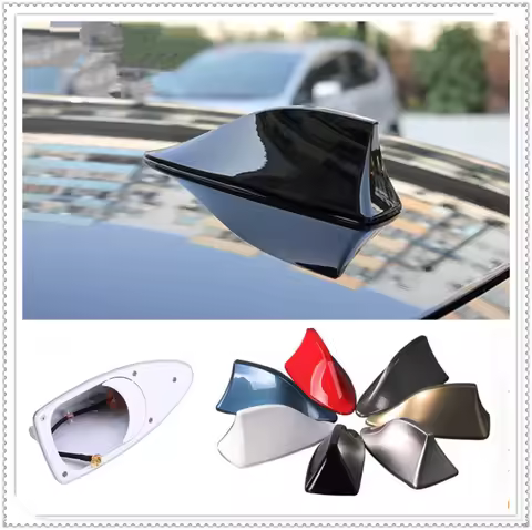 Car styling Shark Fin Antenna Auto Radio Signal Aerial Roof Antennas for Infiniti G37 FX50 FX37 FX35