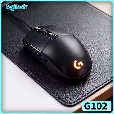 Logitech G102 High Response Gaming Mouse, 8000 DPI, LightSync RGB, Reliable for Daily Gaming G402/G2